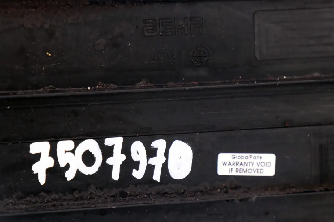 BMW E65 E66 Motor Refrigeracion Radiador Modulo Portador Carcasa - SKU 7507970 - Número de pieza 7507970