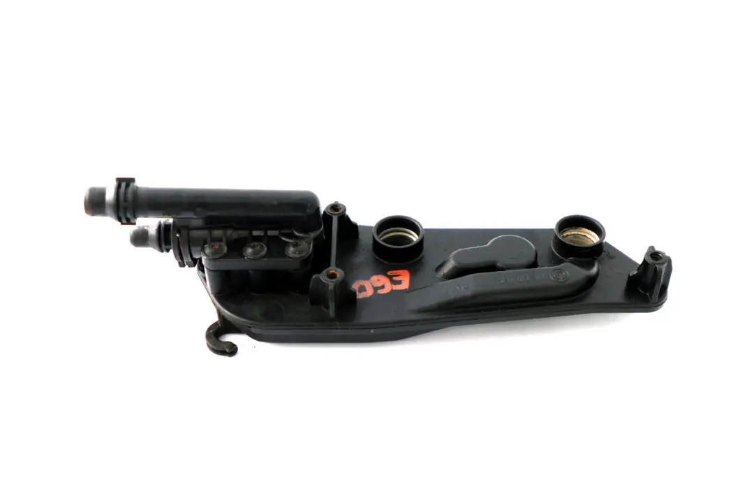 BMW E60 E61 Termostato Radiador Radiador Aceite Placa Montaje Gasolina - SKU 7507973 - Número de pieza 7507973