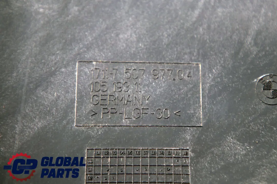 N62 Radiator Fan Shroud Cover to BMW 7 Series E65 E66 Petrol with Part number 7507977 BMW 7 Series E65 E66 Petrol N62 Radiator Fan Shroud Cover - SKU 7507977 - Part number 7507977