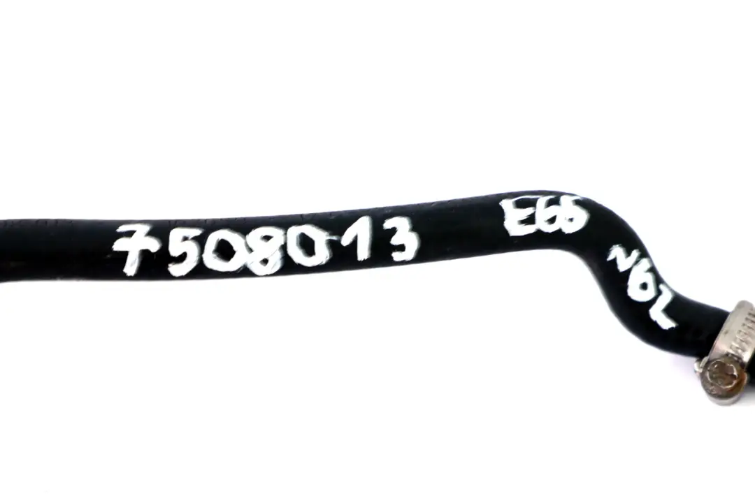 N62 Expansion Tank Vent Hose Line Pipe to BMW 7 Series E65 E66 Petrol with Part number 7508013 BMW 7 Series E65 E66 Petrol N62 Expansion Tank Vent Hose Line Pipe - SKU 7508013 - Part number 7508013