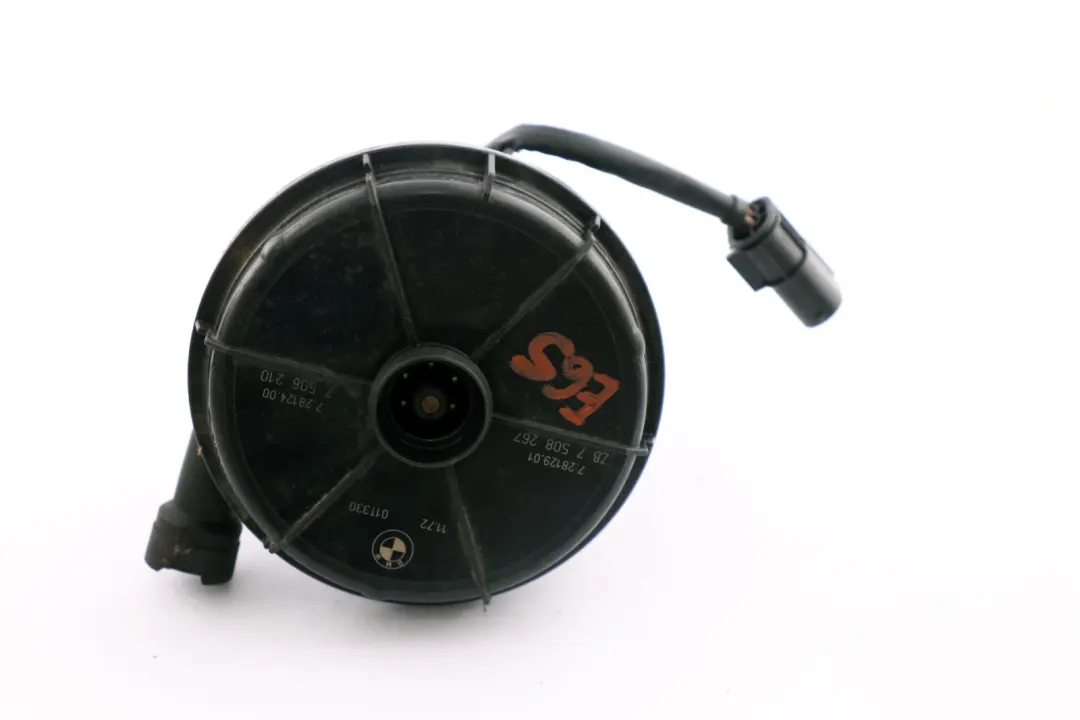 Secondary Air Pump Smog Pump to BMW 7 Series E65 E66 E67 Petrol with Part number 7508267 BMW 7 Series E65 E66 E67 Petrol Secondary Air Pump Smog Pump - SKU 7508267 - Part number 7508267