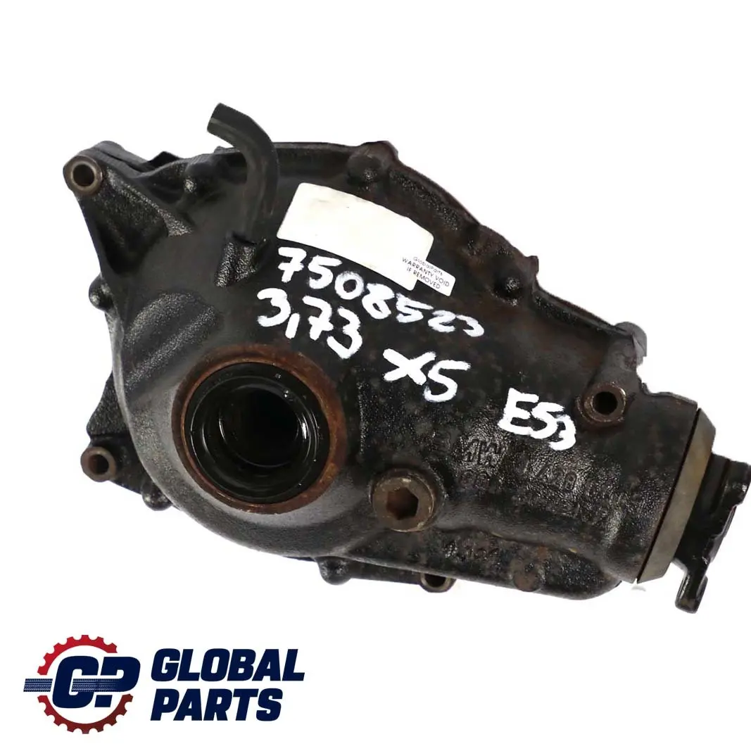 BMW X5 E53 3.0d M57 Front Differential Diff 3,73 Ratio Final WARRANTY - SKU 7508523 - Part number 7508523
