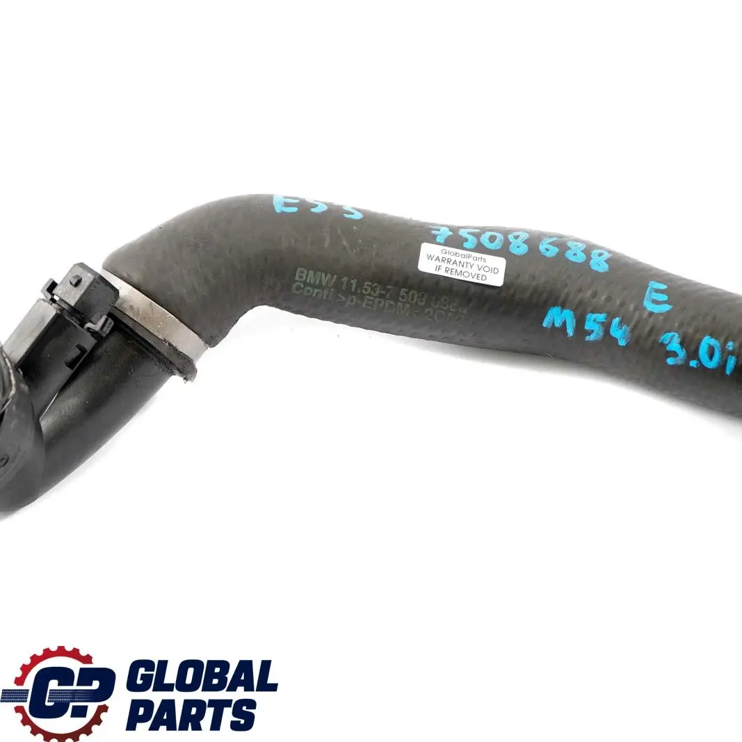 BMW X5 E53 3.0i M54 Tuyau D'Eau 1153 - SKU 7508688 - Numéro de pièce 7508688