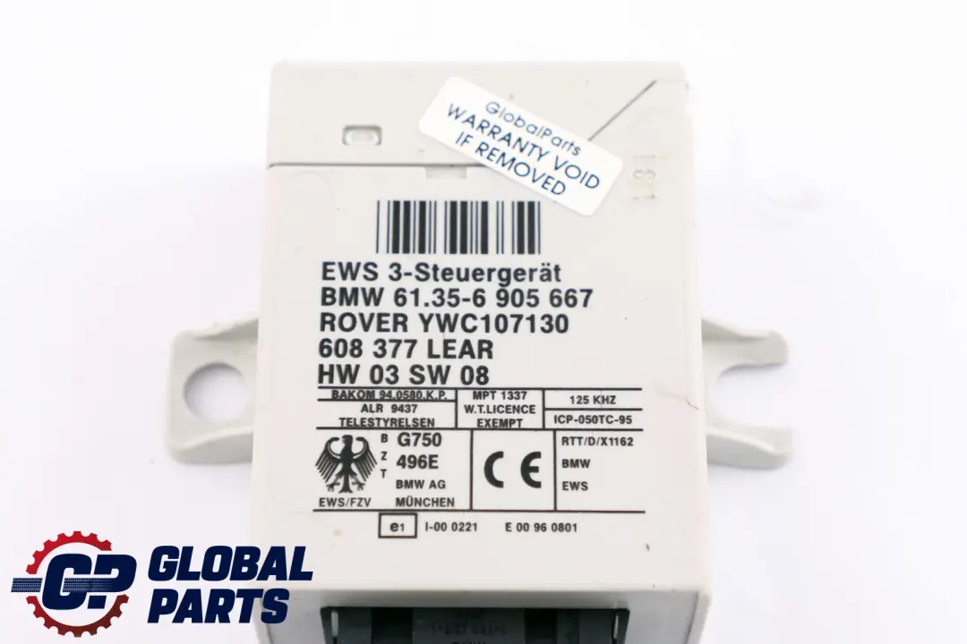 BMW X5 Series E53 4.4i M62 286HP ECU Kit DME+ EWS3 + 2 Keys Automatic - SKU 7508698-2 - Part number 7508698