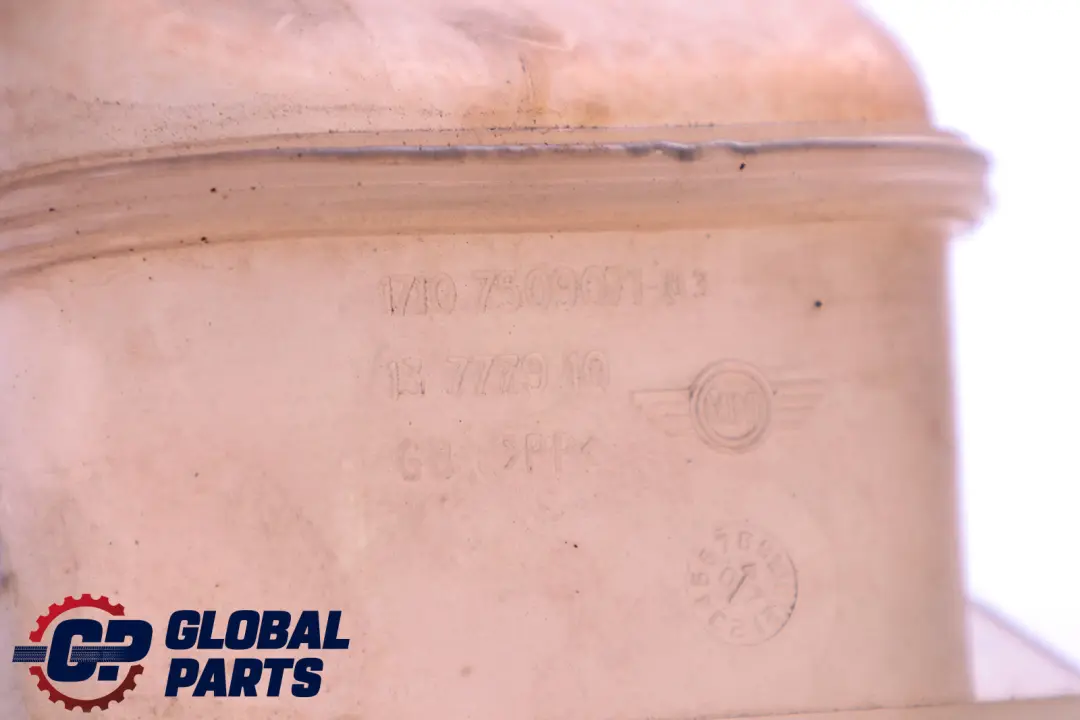 Refrigerante Tanque De Expansion De Agua Botella para Mini Cooper R50 R52 con número de pieza 7509071 Mini Cooper R50 R52 Refrigerante Tanque De Expansion De Agua Botella - SKU 7509071 - Número de pieza 7509071