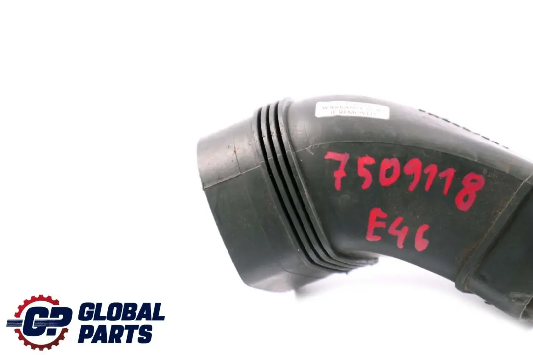 Filter Intake Tube Silencer to BMW 3 Series E46 Air with Part number 7509118 BMW 3 Series E46 Air Filter Intake Tube Silencer - SKU 7509118 - Part number 7509118