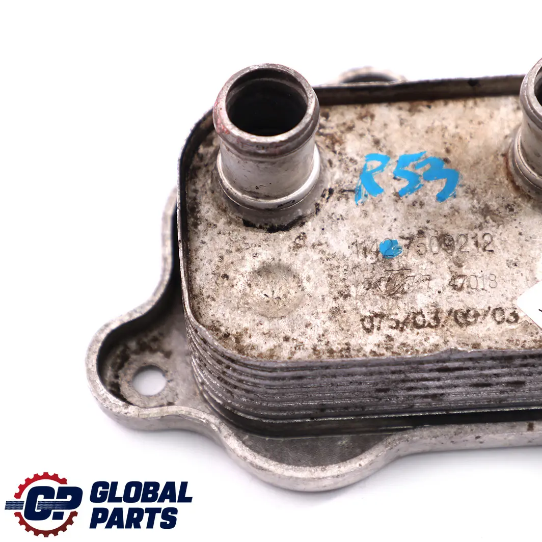 Benzin Motor Ölkühler Kühler für Mini R52 R53 W11 mit Teilenummer 7509212 Mini R52 R53 W11 Benzin Motor Ölkühler Kühler - SKU 7509212 - Teilenummer 7509212