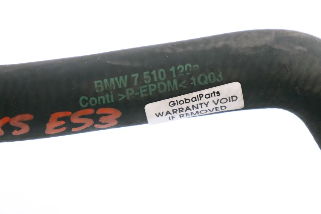 M54 Tubo flexible De agua para BMW E53 3.0i con número de pieza 7510120 BMW E53 3.0i M54 Tubo flexible De agua - SKU 7510120 - Número de pieza 7510120