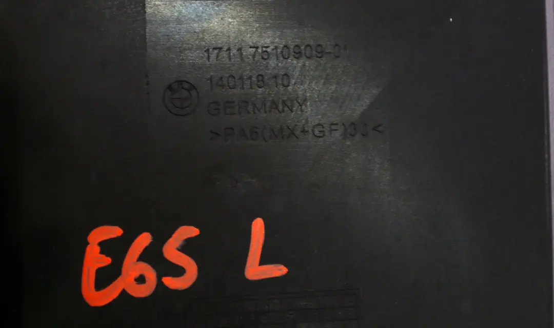 Abdeckung Links Kühler für BMW 7 er E65 E66 mit Teilenummer 7510909 BMW 7 er E65 E66 Abdeckung Links Kühler - SKU 7510909 - Teilenummer 7510909