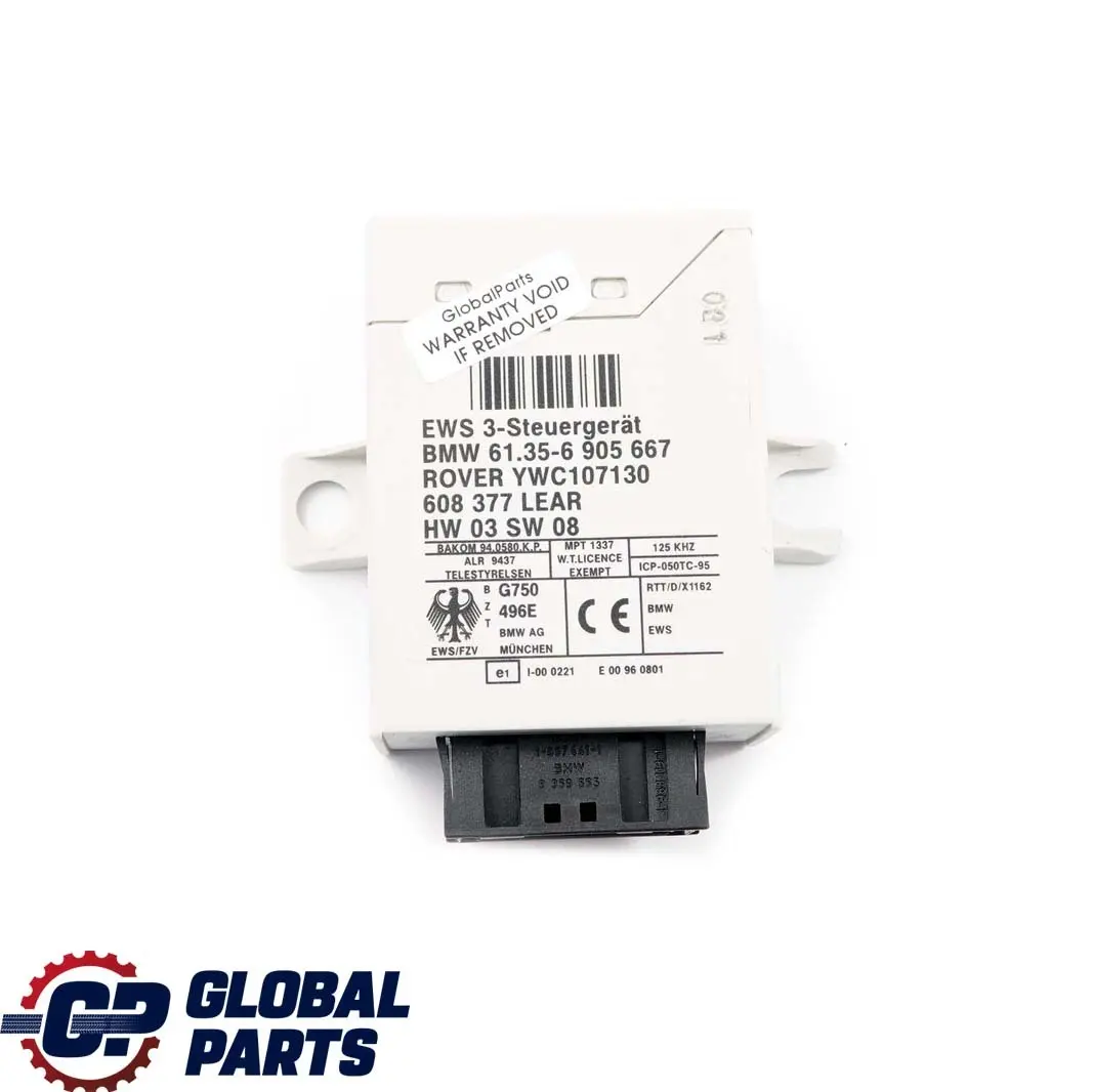 M54 231HP ECU Kit DME + EWS + 2 Keys Automatic BMW X5 E53 3.0i Engine - SKU 7511570-1 - Part number 7511570