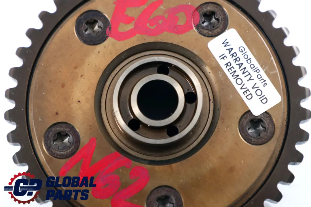 Polea Vanos BMW E53 E60 E65 N62 Ajuste Salida Escape Árbol Levas para con número de pieza 7512182 Polea Vanos BMW E53 E60 E65 N62 Ajuste Salida Escape Árbol Levas - SKU 7512182 - Número de pieza 7512182