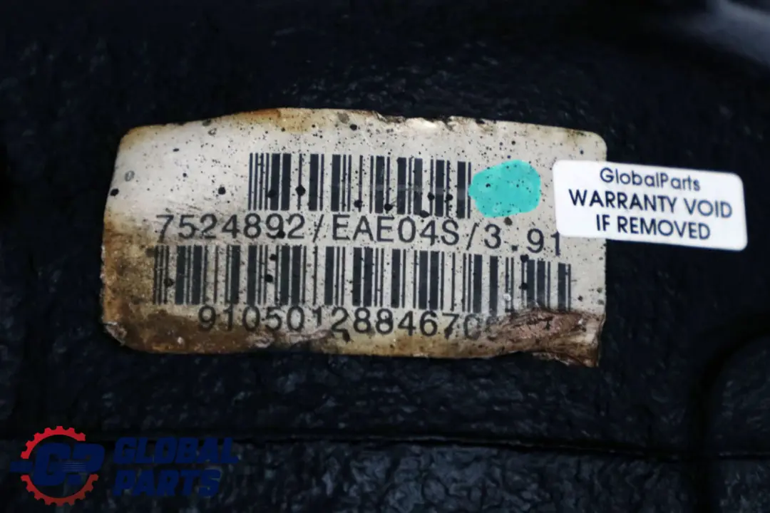 BMW X5 E53 3.0d M57N 4.6is Hinterachsgetriebe Diff 3,91 GARANTIE Erneut - SKU 7512663-1 - Teilenummer 7524892