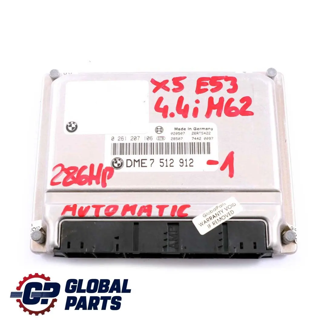 BMW E53 X5 4.4i M62 286HP Moduł komputer - SKU 7512912-1 - Numer Części 7512912