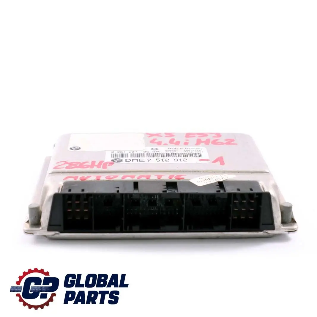4.4i M62 286PS ECU Steuergerät DME + EWS3 + Schlüssel für BMW X5 er E53 mit Teilenummer 7512912 BMW X5 er E53 4.4i M62 286PS ECU Steuergerät DME + EWS3 + Schlüssel - SKU 7512912-1 - Teilenummer 7512912