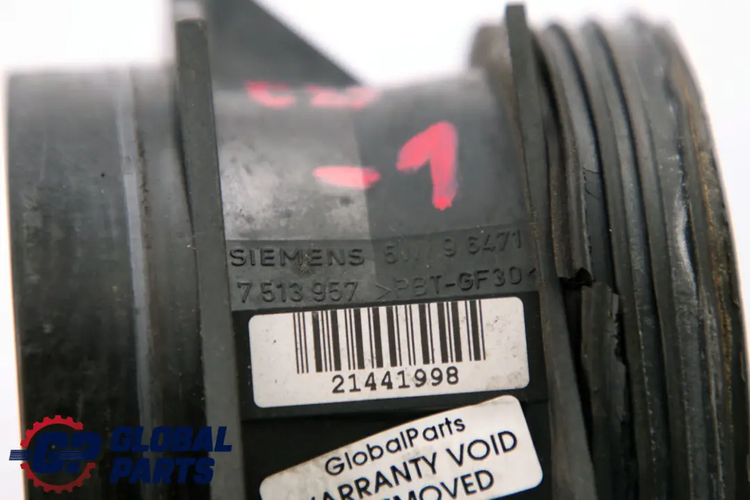 BMW E46 E83 E85 Benzina M54 Misuratore di portata d'aria - SKU 7513957-1 - Numero di parte 7513957