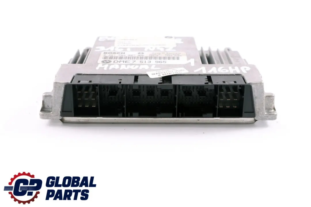 BMW 3 Series E46 316i N42 116HP ECU Kit DME + EWS3 + Key Manual - SKU 7513965-1 - Part number 7513965