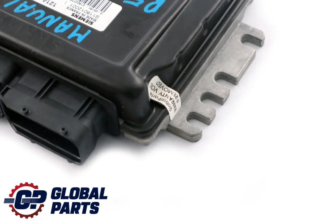 Mini Cooper One R50 DME Petrol Engine Control Unit ECU Manual - SKU 7514587 - Part number 7514587
