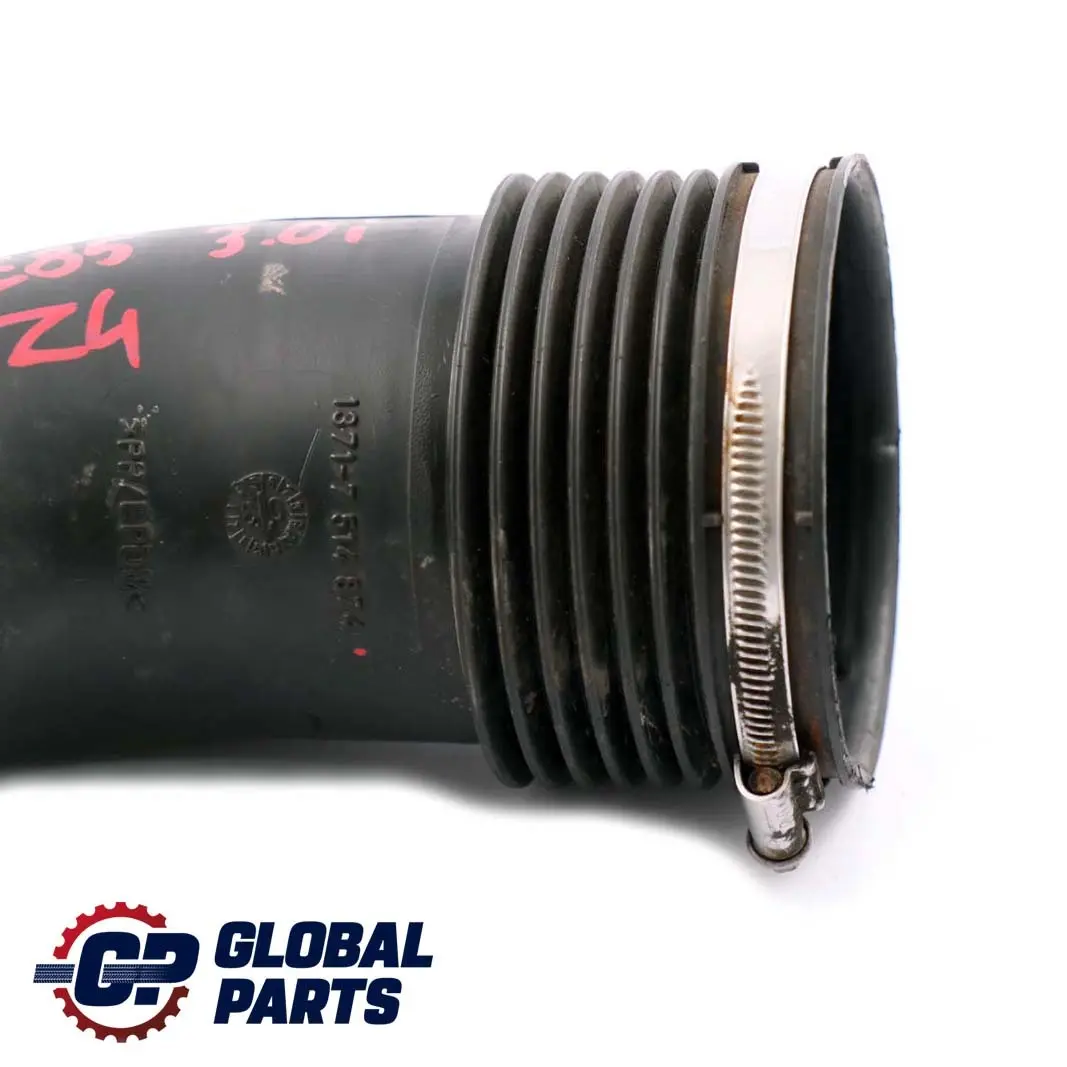 BMW Z4 Series E85 3.0i M54 Roadster Intake Rubber Boot Air Mass Sensor - SKU 7514874 - Part number 7514874