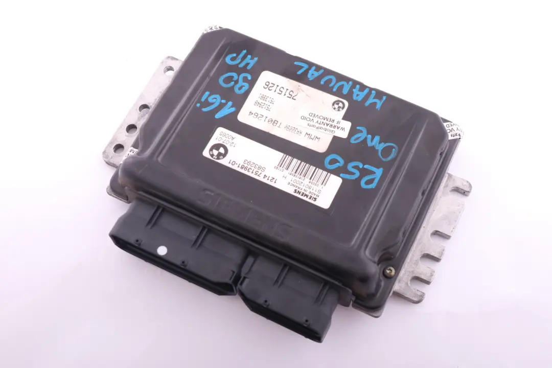 BMW Mini R50 One 1.6i Benzin Steuergerät DME programmiert 7513981 - SKU 7515126 - Teilenummer 7515126
