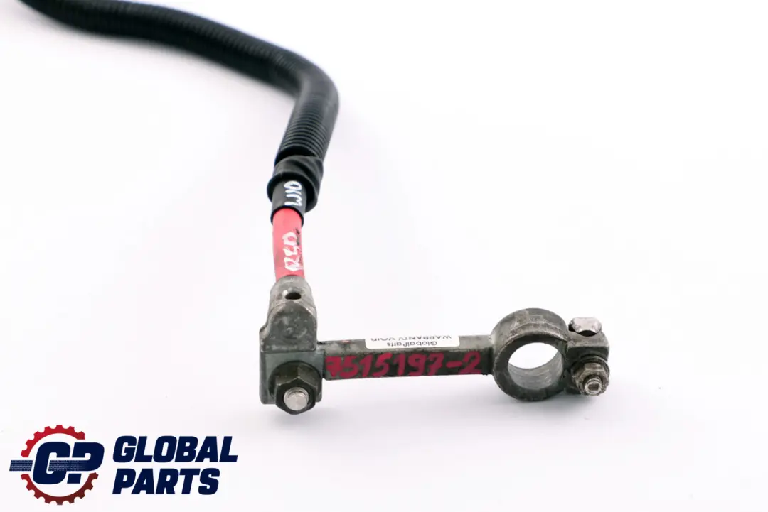 Cable Plus Pole to MINI Cooper One R50 W10 Battery with Part number 7515197 MINI Cooper One R50 W10 Battery Cable Plus Pole - SKU 7515197-2 - Part number 7515197