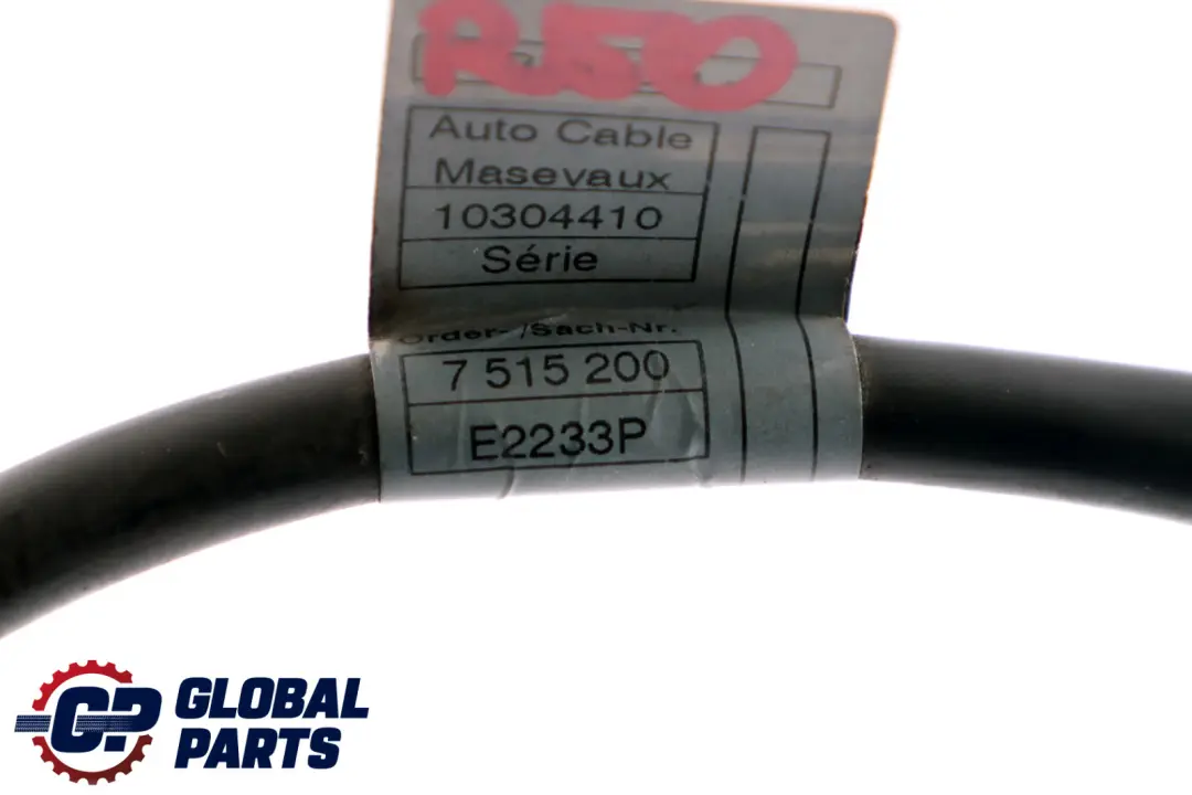 Mini Cooper R50 R52 R53 Cavo Batteria Minus 1242 - SKU 7515200 - Numero di parte 7515200