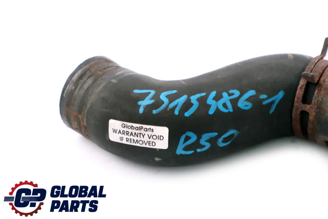 Refrigerante Agua Manguera Tubo Expansion Tanque para Mini Cooper One R50 W10 con número de pieza 7515486 Mini Cooper One R50 W10 Refrigerante Agua Manguera Tubo Expansion Tanque - SKU 7515486-1 - Número de pieza 7515486