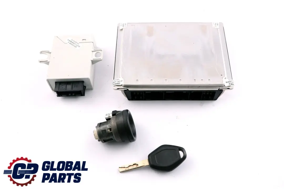 BMW X5 er E53 3.0i M54 231PS ECU Steuergerät DME + EWS3 + Schlüssel - SKU 7518111-1 - Teilenummer 7518111