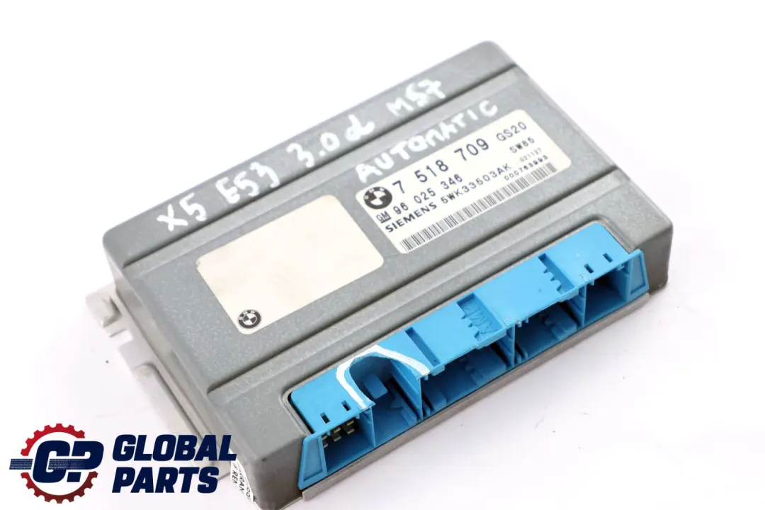 BMW 3 5 X5 Series 1 E39 E46 E53 Automatic Gearbox Ecu Control Unit EGS - SKU 7518709-1 - Part number 7518709