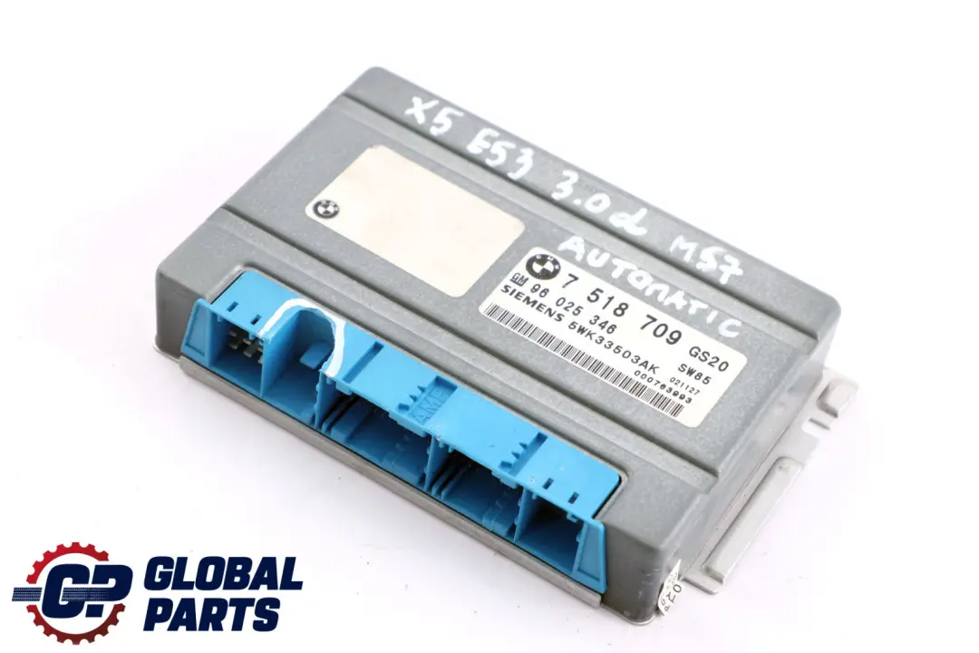 BMW 3 5 X5 Series 1 E39 E46 E53 Automatikgetriebe Grundsteuergerät EGS - SKU 7518709-1 - Teilenummer 7518709