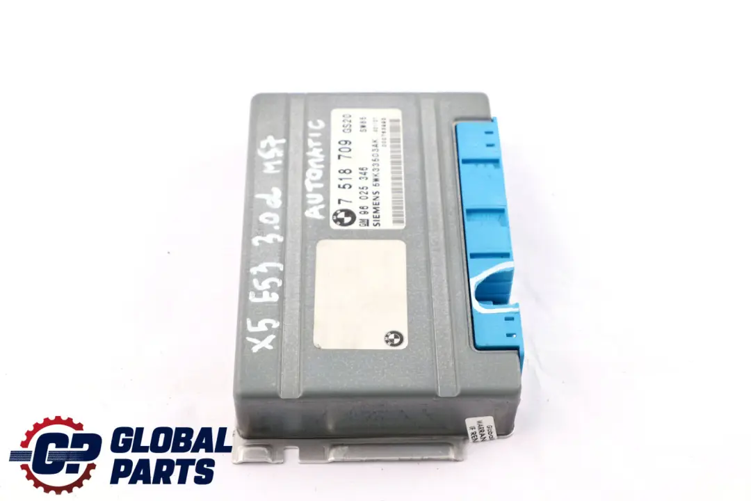 Gearbox Ecu Control Unit EGS to BMW 3 5 X5 Series 1 E39 E46 E53 Automatic with Part number 7518709 BMW 3 5 X5 Series 1 E39 E46 E53 Automatic Gearbox Ecu Control Unit EGS - SKU 7518709-1 - Part number 7518709