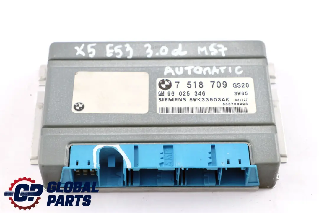 Automatikgetriebe Grundsteuergerät EGS für BMW 3 5 X5 Series 1 E39 E46 E53 mit Teilenummer 7518709 BMW 3 5 X5 Series 1 E39 E46 E53 Automatikgetriebe Grundsteuergerät EGS - SKU 7518709-1 - Teilenummer 7518709