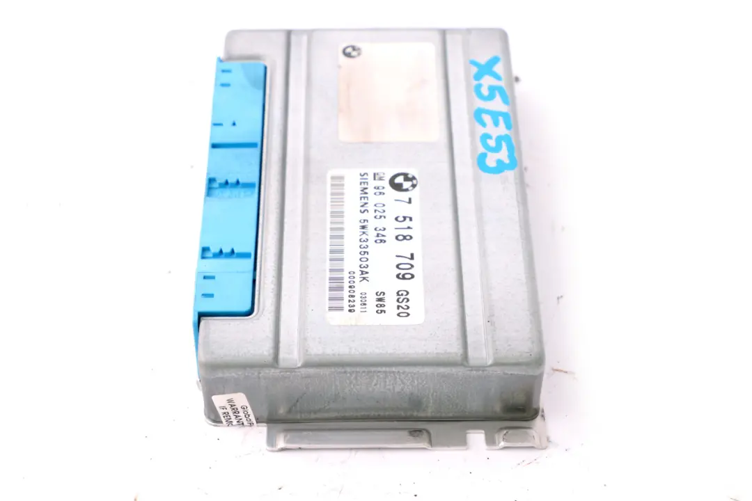 *BMW 3 5 X5 Series E39 E46 E53 Automatikgetriebe Grundsteuergerät EGS für mit Teilenummer 7518709 *BMW 3 5 X5 Series E39 E46 E53 Automatikgetriebe Grundsteuergerät EGS - SKU 7518709 - Teilenummer 7518709