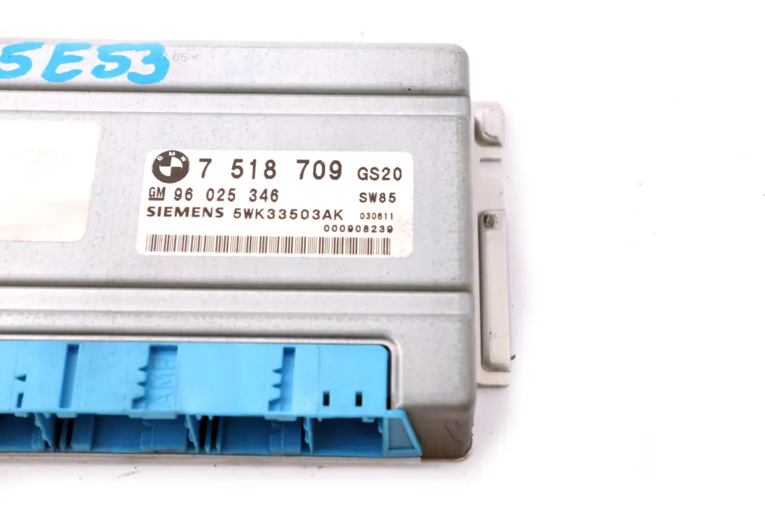 BMW 3 5 X5 Series E39 E46 E53 Automatic Gearbox Ecu Control Unit EGS - SKU 7518709 - Part number 7518709