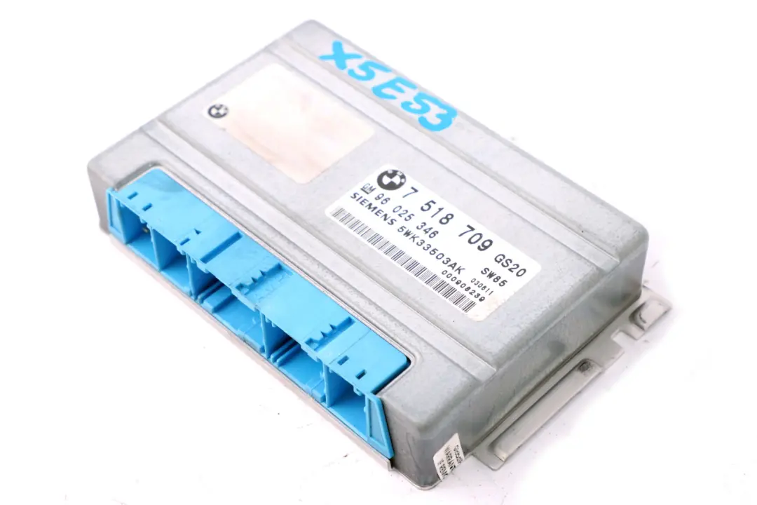 BMW 3 5 X5 Series E39 E46 E53 Automatic Gearbox Ecu Control Unit EGS - SKU 7518709 - Part number 7518709