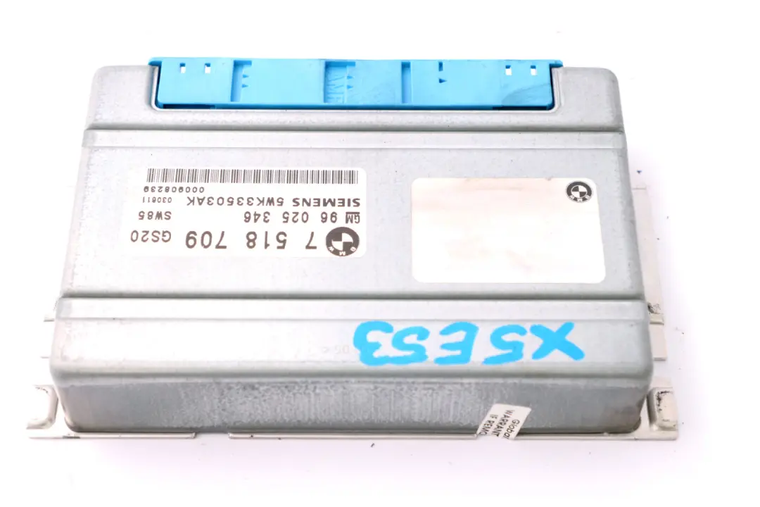 BMW 3 5 X5 Series E39 E46 E53 Automatic Gearbox Ecu Control Unit EGS - SKU 7518709 - Part number 7518709