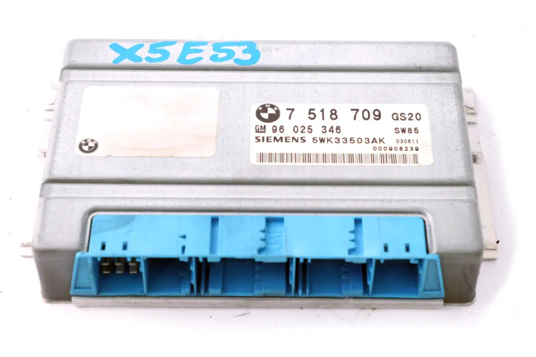 *BMW 3 5 X5 Series E39 E46 E53 Automatikgetriebe Grundsteuergerät EGS für mit Teilenummer 7518709 *BMW 3 5 X5 Series E39 E46 E53 Automatikgetriebe Grundsteuergerät EGS - SKU 7518709 - Teilenummer 7518709