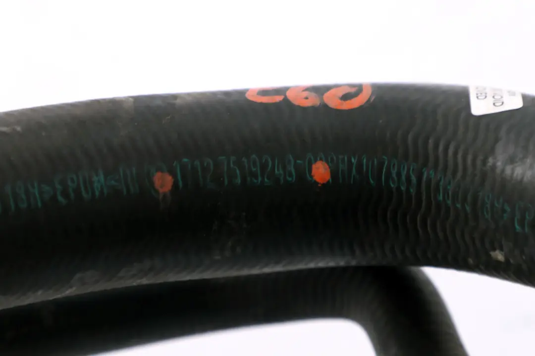 Benzin Kühlwasserversorgungsschlauch für BMW E60 E61 E64 mit Teilenummer 7519248 BMW E60 E61 E64 Benzin Kühlwasserversorgungsschlauch - SKU 7519248 - Teilenummer 7519248