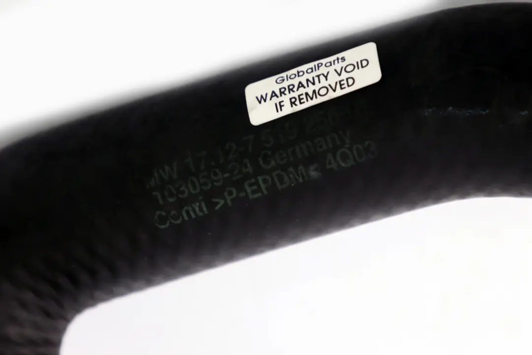 BMW E60 E61 M54 Benzinmotor Kühlung Kühler Versorgung Schlauch - SKU 7519256 - Teilenummer 7519256