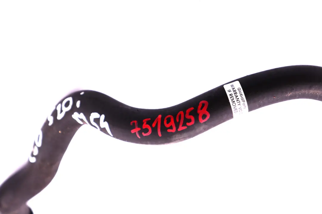 BMW 5 Series E60 E61 M54 Petrol Cooling System Coolant Return Hose Pipe - SKU 7519258 - Part number 7519258