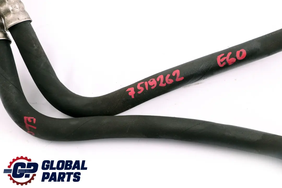 BMW E60 E61 E63 N62 Transmission Oil Cooler Line Pipe Return Flow - SKU 7519262-1 - Part number 7519262