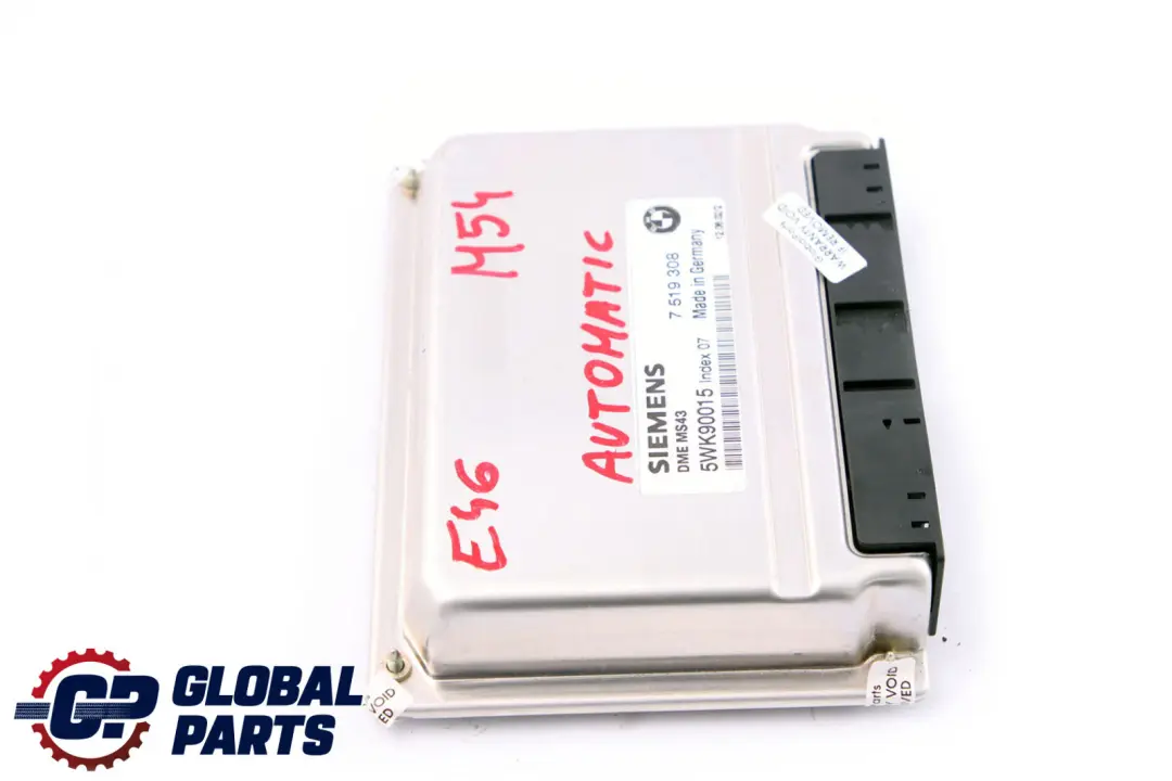Reihe E39 E46 E53 Benzin M54 Grundsteuergerät DME für BMW 3 5 X5 mit Teilenummer 7519308 BMW 3 5 X5 Reihe E39 E46 E53 Benzin M54 Grundsteuergerät DME - SKU 7519308 - Teilenummer 7519308