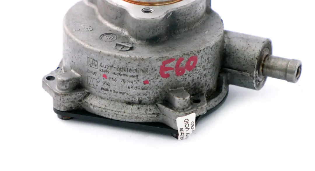 Gasolina N52 Bomba De Vacio para BMW E87 E60 E61 E65 E90 E91 E92 con número de pieza 7519457 BMW E87 E60 E61 E65 E90 E91 E92 Gasolina N52 Bomba De Vacio - SKU 7519457 - Número de pieza 7519457