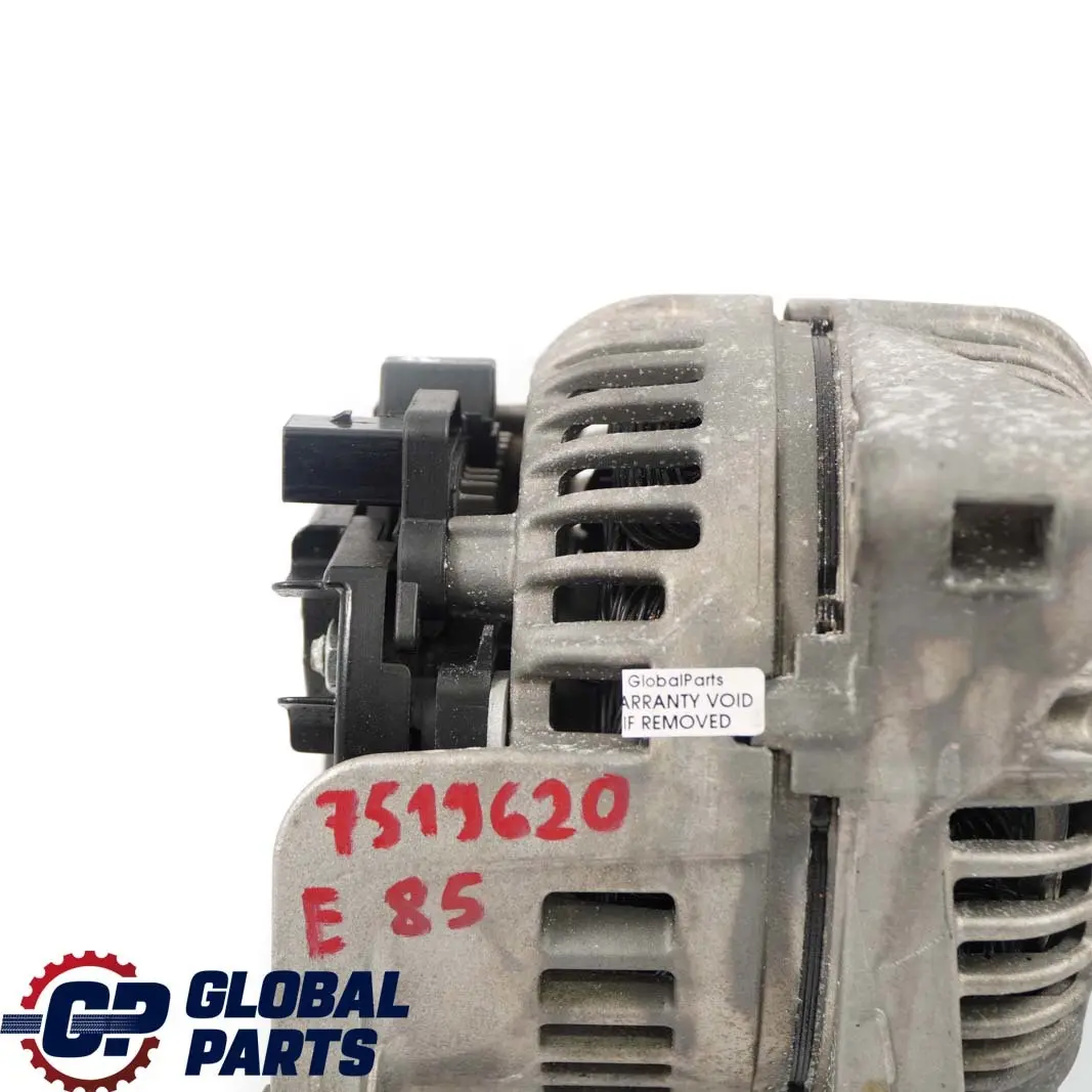 M54 325i 2.2i 2.5i 3.0i Alternator Generator 120A Bosch für BMW 3 Z4 er E46 E85 mit Teilenummer 7519620 BMW 3 Z4 er E46 E85 M54 325i 2.2i 2.5i 3.0i Alternator Generator 120A Bosch - SKU 7519620 - Teilenummer 7519620