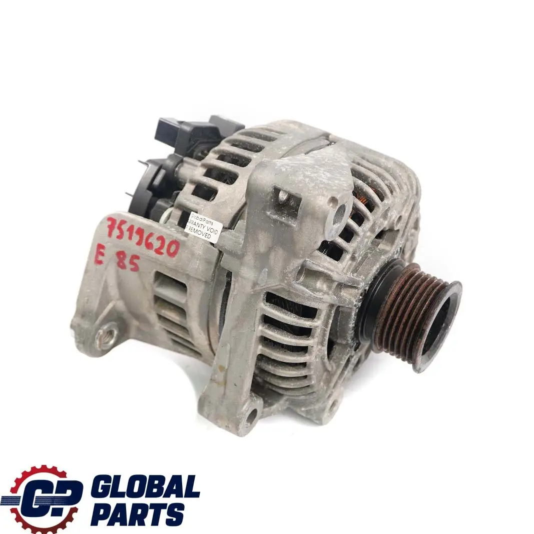 M54 325i 2.2i 2.5i 3.0i Alternator Generator 120A Bosch für BMW 3 Z4 er E46 E85 mit Teilenummer 7519620 BMW 3 Z4 er E46 E85 M54 325i 2.2i 2.5i 3.0i Alternator Generator 120A Bosch - SKU 7519620 - Teilenummer 7519620