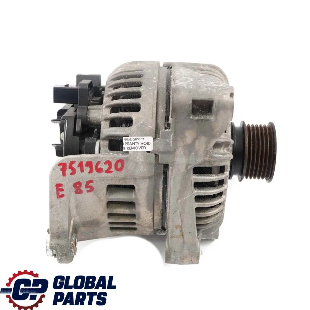 BMW E46 Z4 E85 M54 Alternator 120A Bosch - SKU 7519620 - Numer Części 7519620