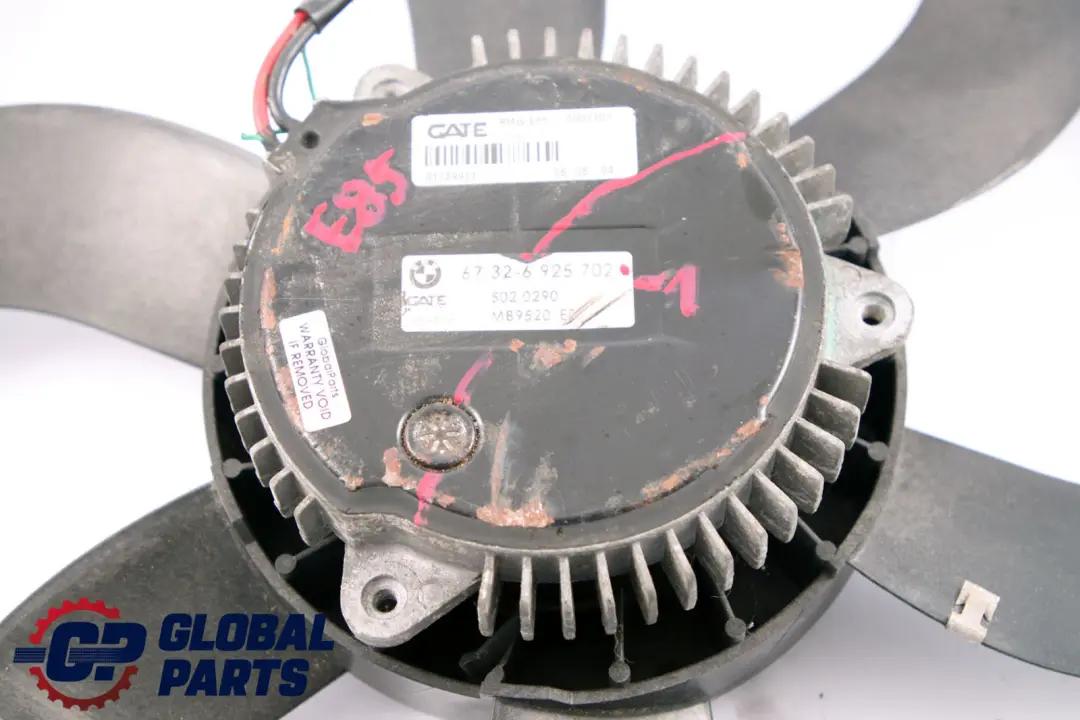 BMW Z4 E85 E86 Ventola Radiatore Raffreddamento Motore 400W 6925702 - SKU 7519704-1 - Numero di parte 7519704