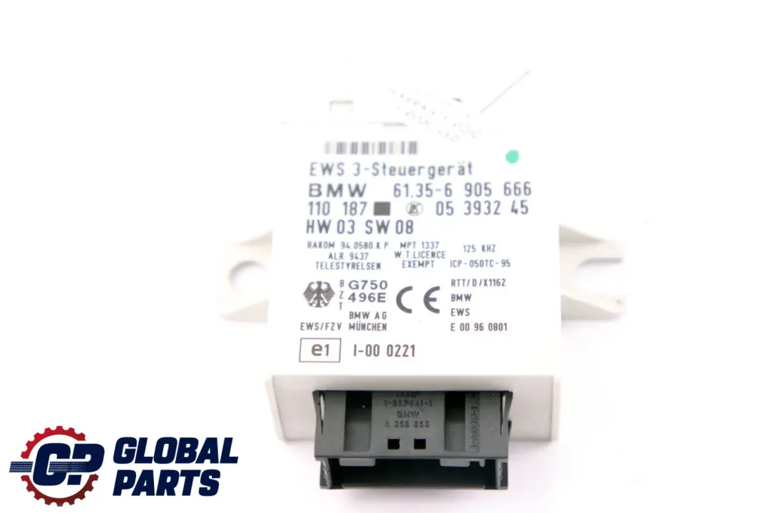 MINI Cooper R50 W10 116HP Engine ECU Kit DME + EWS3 + Key Automatic - SKU 7520019-10 - Part number 7520019