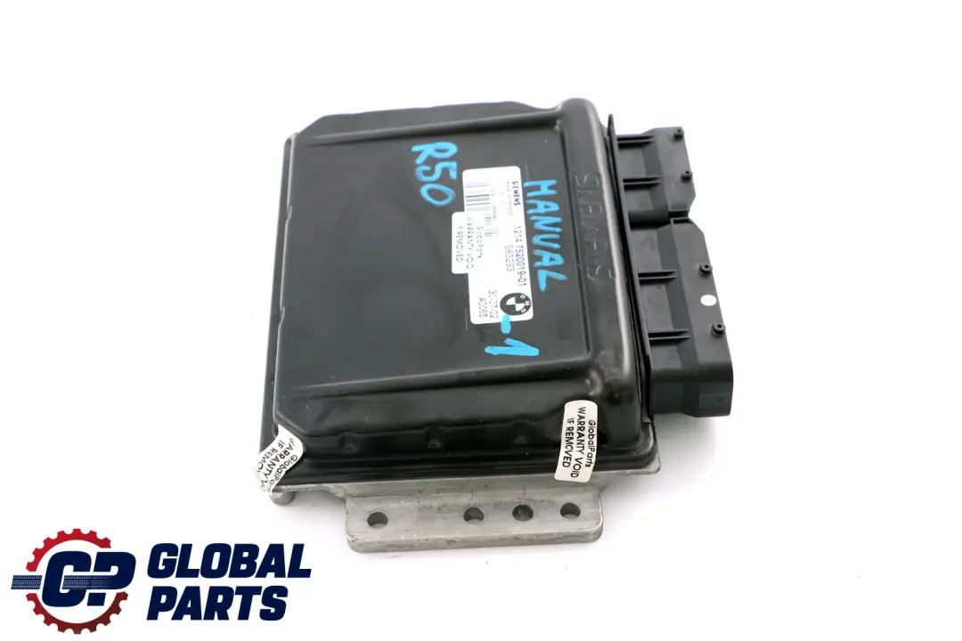Mini Cooper One R50 Petrol W10 W11 Engine Control Unit DME Manual - SKU 7520019-1 - Part number 7520019