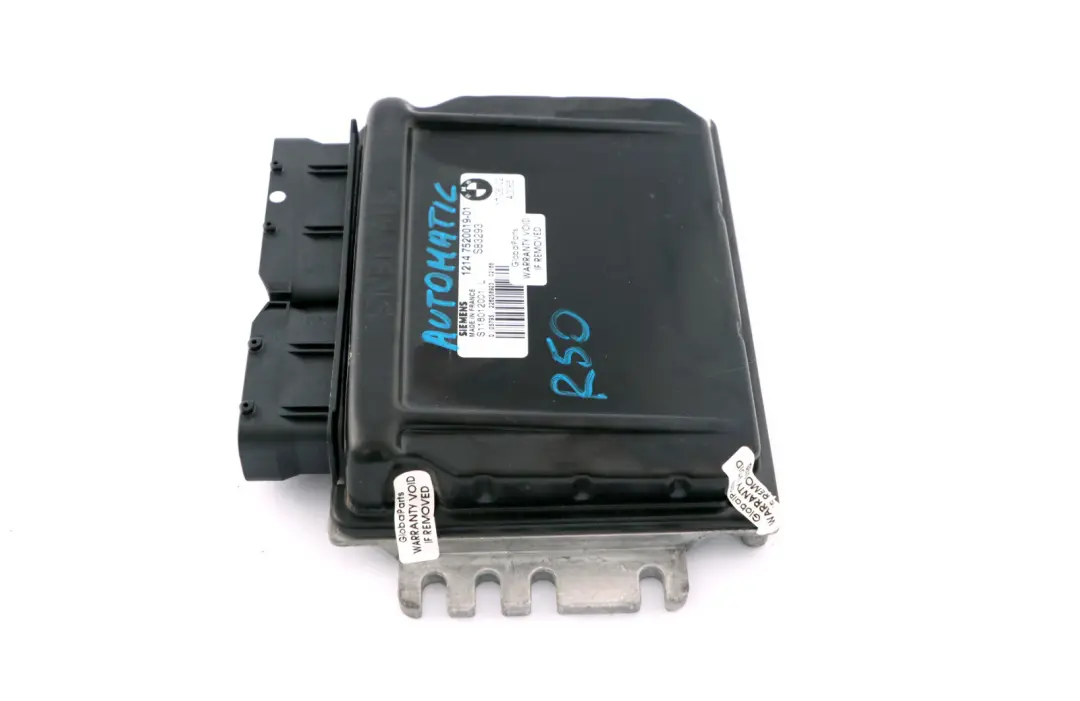 116HP Engine ECU Kit DME + EWS 3 + Key Automatic to Mini Cooper R50 W10 with Part number 7520019 Mini Cooper R50 W10 116HP Engine ECU Kit DME + EWS 3 + Key Automatic - SKU 7520019-8 - Part number 7520019