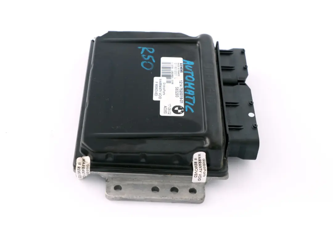 Gasolina W10 W11 Unidad Control Motor DME Automatico para Mini One R50 con número de pieza 7557395 Mini One R50 Gasolina W10 W11 Unidad Control Motor DME Automatico - SKU 7520019 - Número de pieza 7557395